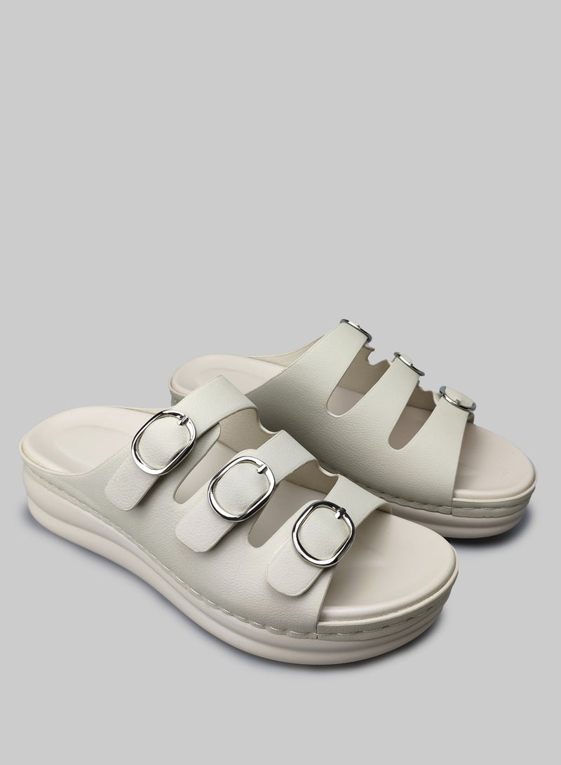 Clearance! Comfort Support slip-on Platform Sandals for Ladies - Non-Slip Sole & Arch Cushion Lightweight Breathable- Walk All Day in 45°C Heat! - Image 4