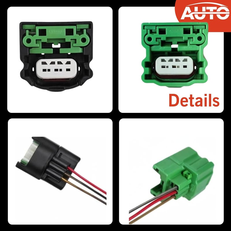 AUTO OCCASION Crankshaft Camshaft Position Sensor Connector 2Pcs - Image 3