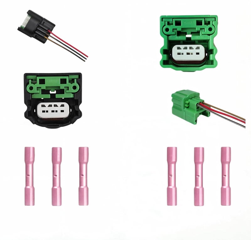 AUTO OCCASION Crankshaft Camshaft Position Sensor Connector 2Pcs - Image 1