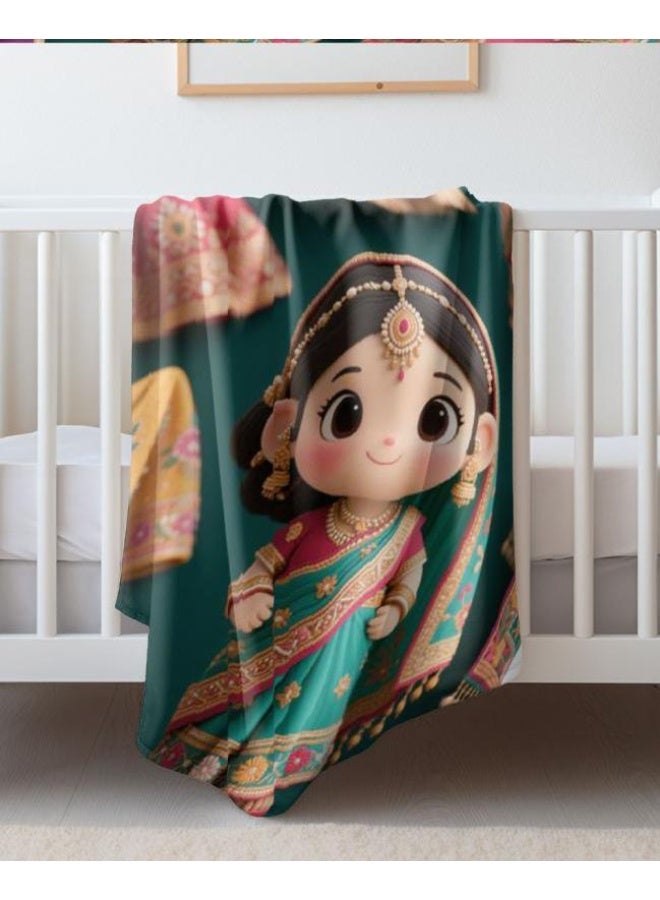 general Flannel thin blanket (warm and comfortable, suitable for sleep, gaming, dust removal and sandproof) 150cm*200cm - 81 - Image 1