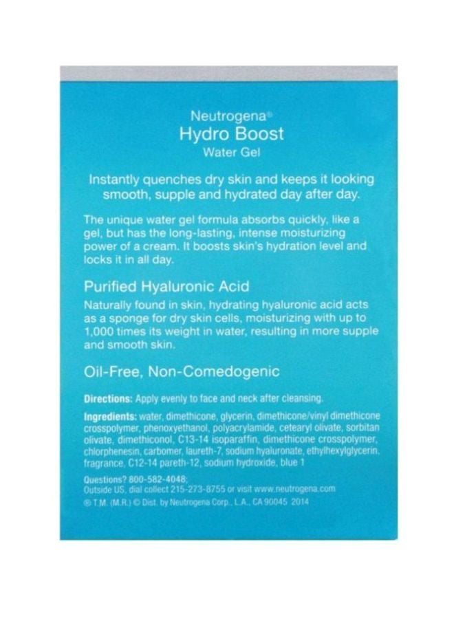 Neutrogena Hydro Boost Water Gel with Hyaluronic Acid Blue 1.7 ozounce - Image 4