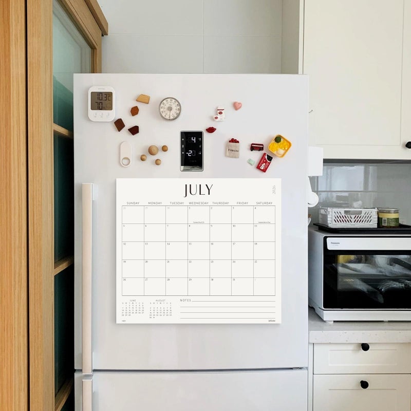 Jotsome Magnetic Calendar for Refrigerator 2026-2027, Monthly Fridge Calendar From Now to June 2027 13x11 inch, Easy Planning, Gift for the Holidays - Image 5