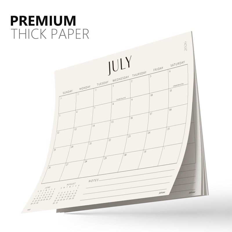 Jotsome Magnetic Calendar for Refrigerator 2026-2027, Monthly Fridge Calendar From Now to June 2027 13x11 inch, Easy Planning, Gift for the Holidays - Image 4
