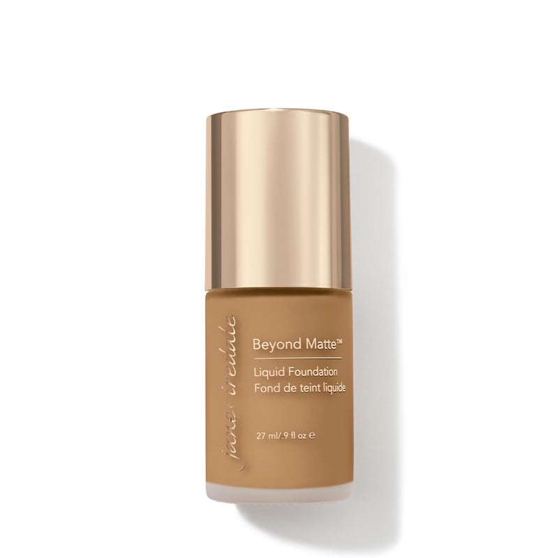 Jane Iredale Beyond Matte 3in1 Liquid Foundation Longwear Buildable Coverage Vegan Clean Cruelty Free Semi Matte Finish M13