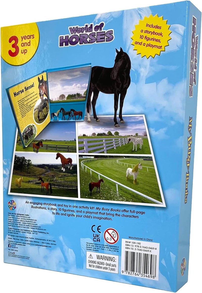 Phidal Publishing Inc WORLD OF HORSES MY BUSY BOOKS - Image 2