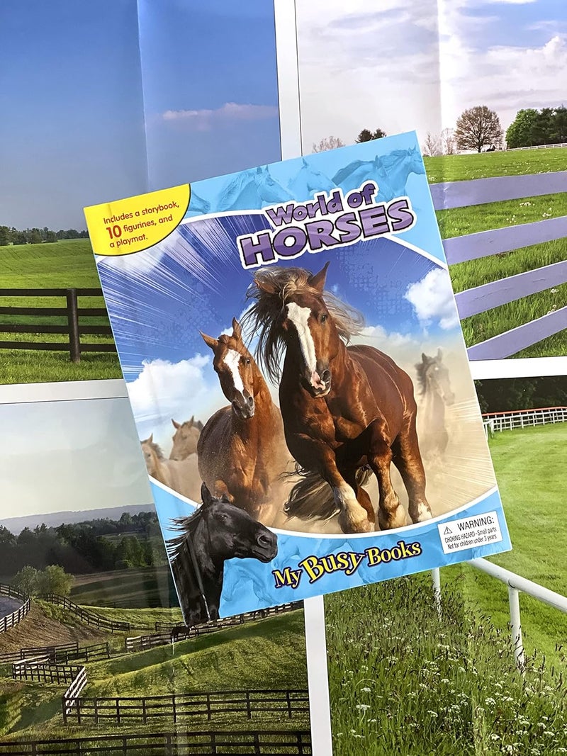 Phidal Publishing Inc WORLD OF HORSES MY BUSY BOOKS - Image 3