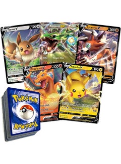 100-Piece Pokemon EX GX Energy Cards Series Rare Battle Trainer Kids Cards Special Custom Collection Cards