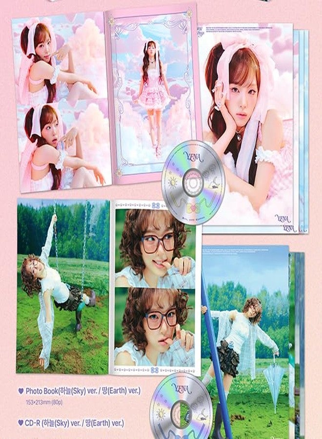 YENA Blooming Wings [SKY Ver.] 4th Mini Album CD + Photobook + 2 Photocard + Key Ring + Mini Poster (Being a Good Girl Hurts) - Image 3