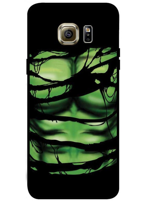 Protective Case Cover For Samsung Galaxy S6 Smart Series Printed Protective Case Cover for Samsung Galaxy S6 Hulk Body