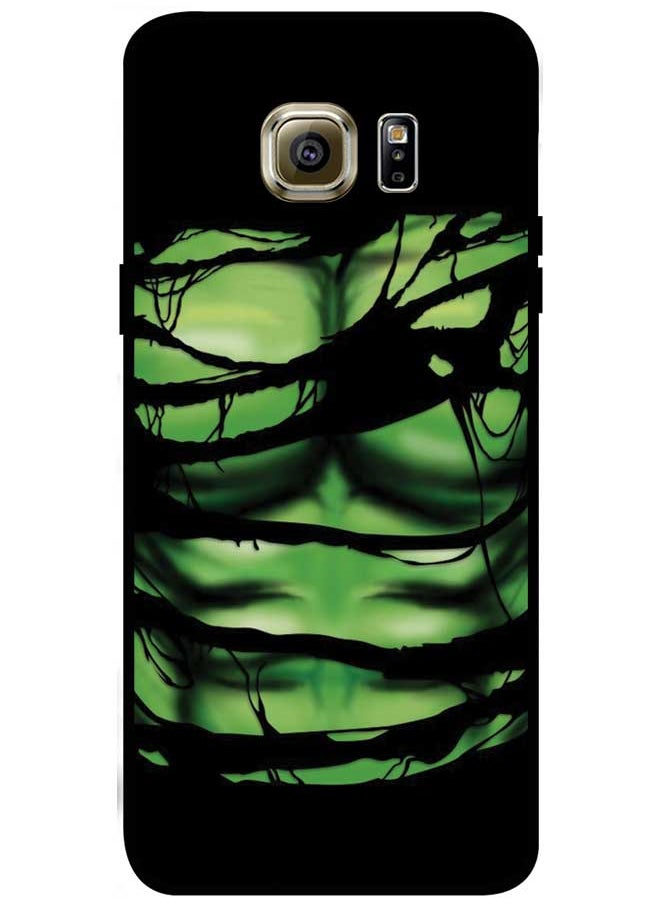 EYE CATCH - Protective Case Cover For Samsung Galaxy S6 Smart Series Printed Protective Case Cover for Samsung Galaxy S6 Hulk Body - Image 1