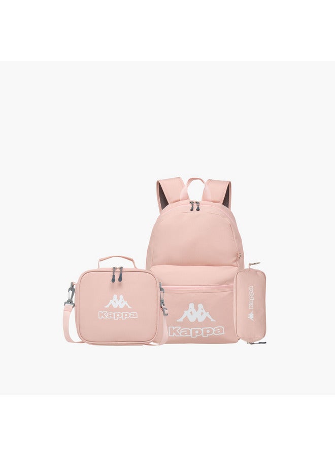 كابا طقم حقيبة ظهر مدرسية للأولاد بطبعة شعار - ٤٤١٣٣٠ سم - Image 1