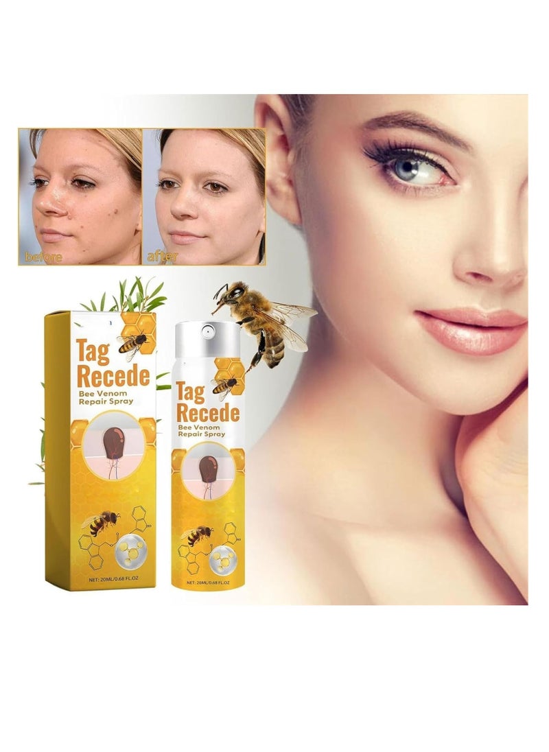 Excefore New Recede Bee Venom, 20ml Recede Bee Venom Spray, Deeply Nourishes, Firms, and Smoothes Delicate Skin (2 Pcs)  - Image 2
