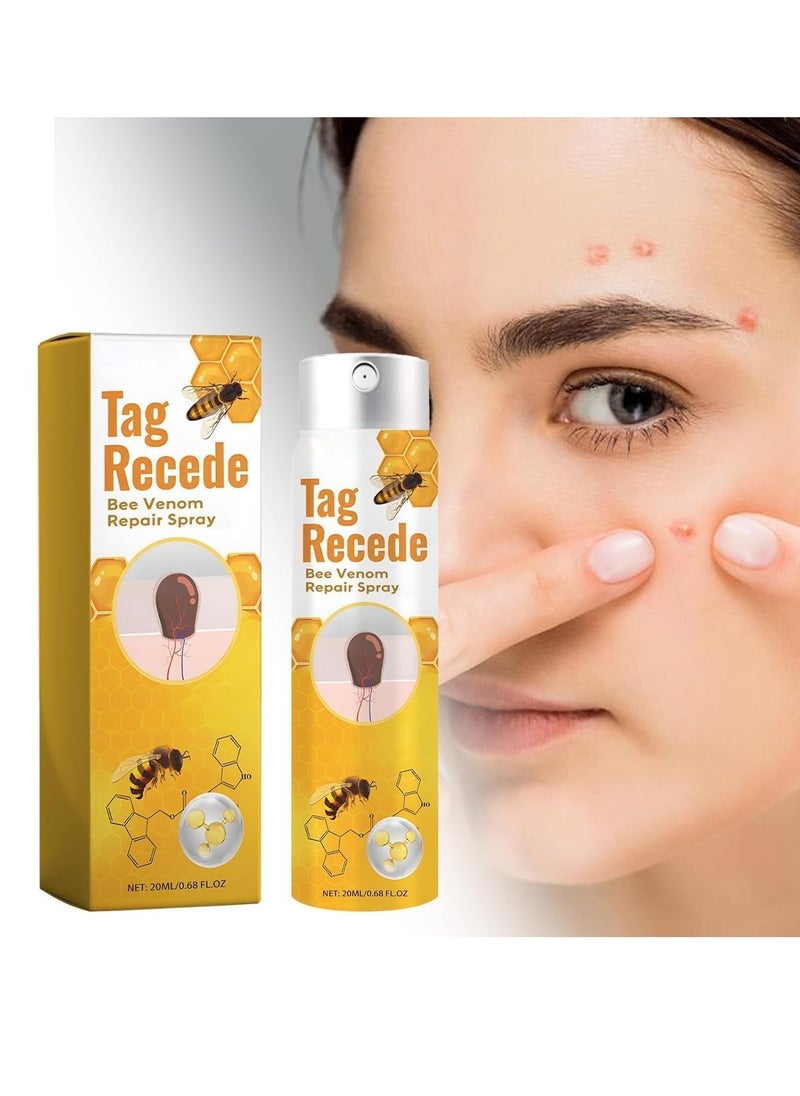 Excefore New Recede Bee Venom, 20ml Recede Bee Venom Spray, Deeply Nourishes, Firms, and Smoothes Delicate Skin (2 Pcs)  - Image 3