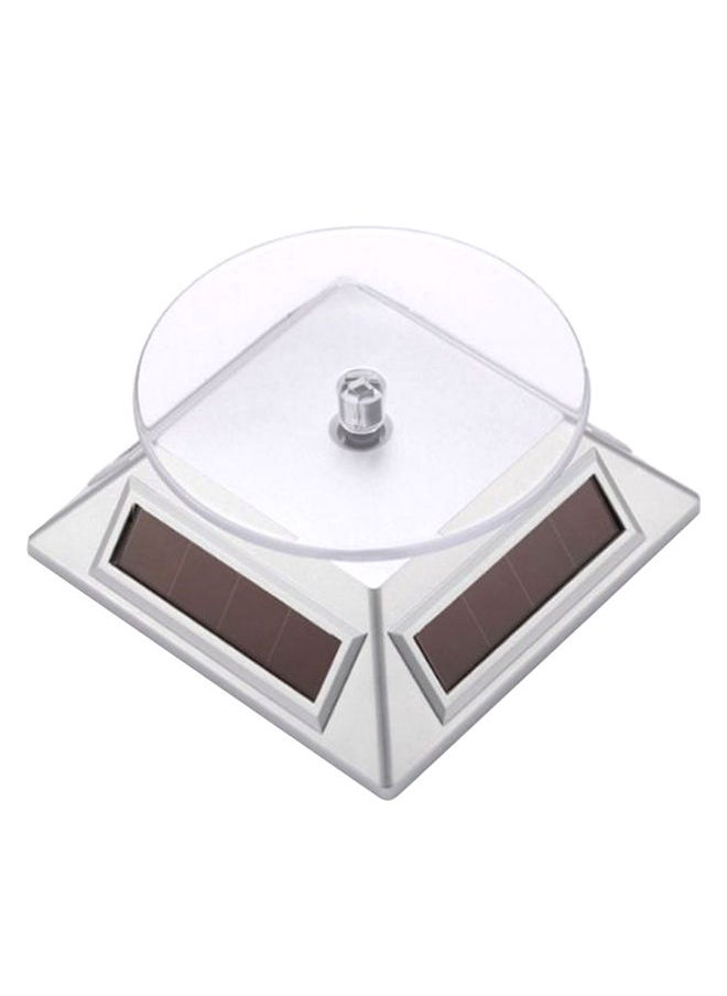 NIBEMINENT - LED Lights Solar Rotating Jewelry Display Stand - Image 1