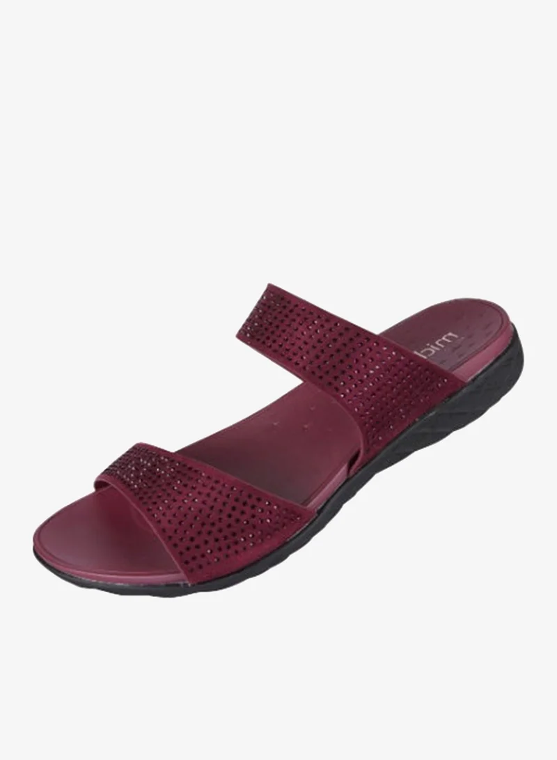 Michelle Morgan Maroon 092-2579 Michelle Morgan Ladies Casual sandals 814RJ082 Maroon for Women | Best Price UAE