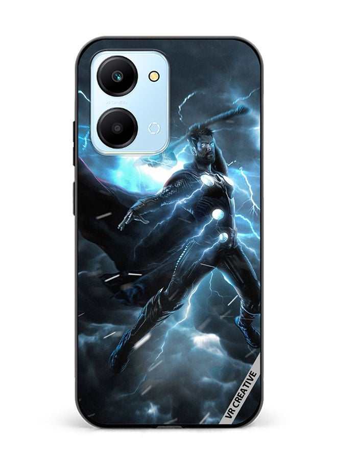 VR CREATIVE Protective Case Cover For Honor Play7T Thor Light Design Multicolour - Image 1