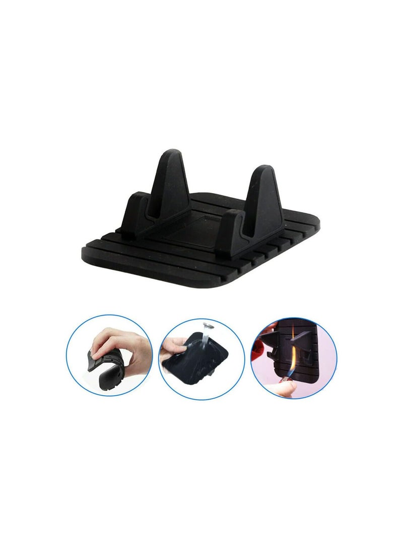 GGOOT Silicone Car Phone Holder Pad Mat Dashboard Antislip Stand Cell Phone Mount Holder Dash For Any Smartphone iPhone GPS Table Holder - Image 2