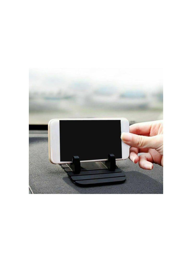 GGOOT Silicone Car Phone Holder Pad Mat Dashboard Antislip Stand Cell Phone Mount Holder Dash For Any Smartphone iPhone GPS Table Holder - Image 3