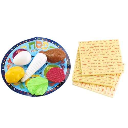 Rite Lite Toy Passover Plastic Seder Food Set Decorations For Pesach Holiday - Image 1