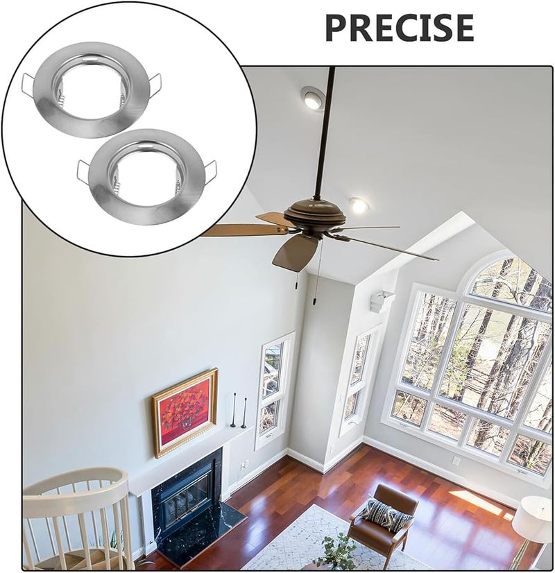 COHEALI Recessed Trim Ring Frame For Ceiling Lights With Easy Bulb Replacement - Image 5