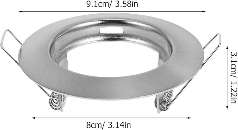 COHEALI Recessed Trim Ring Frame For Ceiling Lights With Easy Bulb Replacement - Image 3