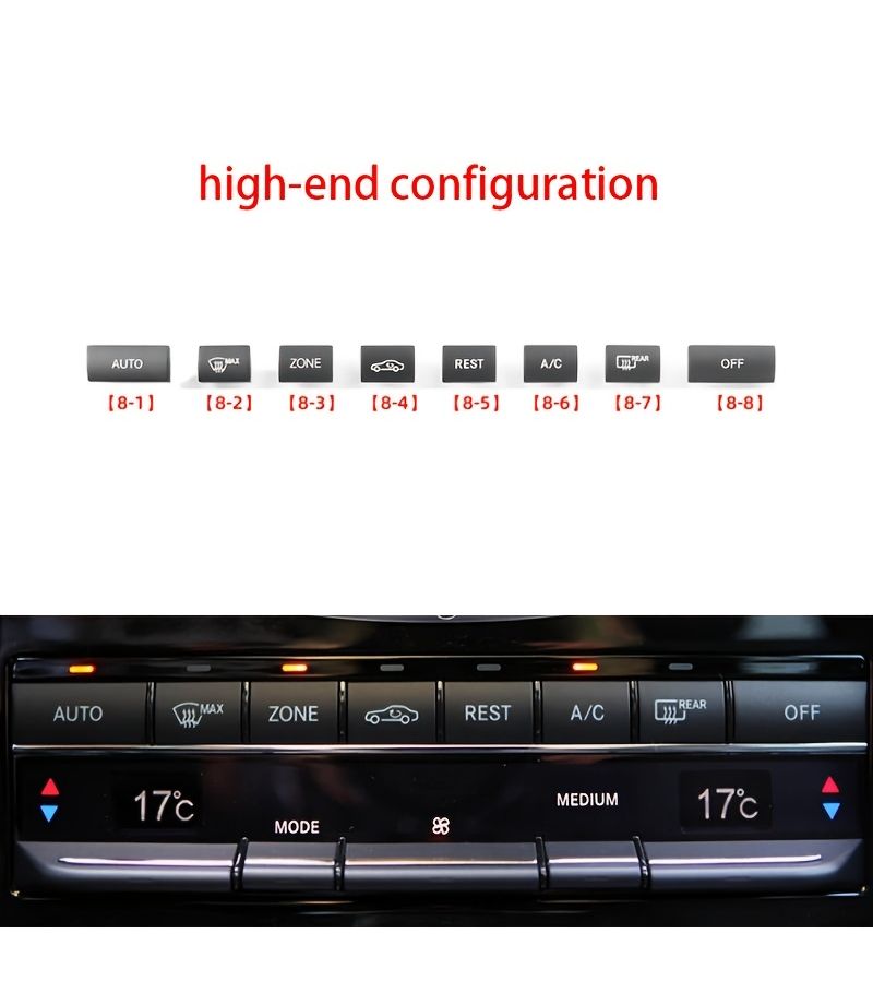 Applicable For W212 W207 E Class High End AC Control Button Panel Knob - Image 5