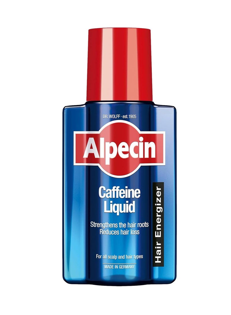 ألبيسين تونيك الشعر السائل Alpecin Caffeine 200 مل | ضد تساقط الشعر | نمو الشعر الطبيعي للرجال | منشط لشعر قوي | العناية بالشعر للرجال صنع في ألمانيا