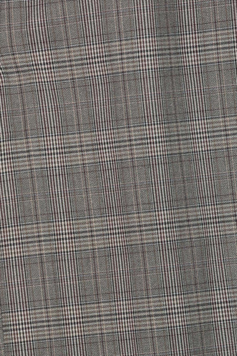 Threadbare Women Regular Fit Checkered Wide Leg Pants, Multicolor - Image 5