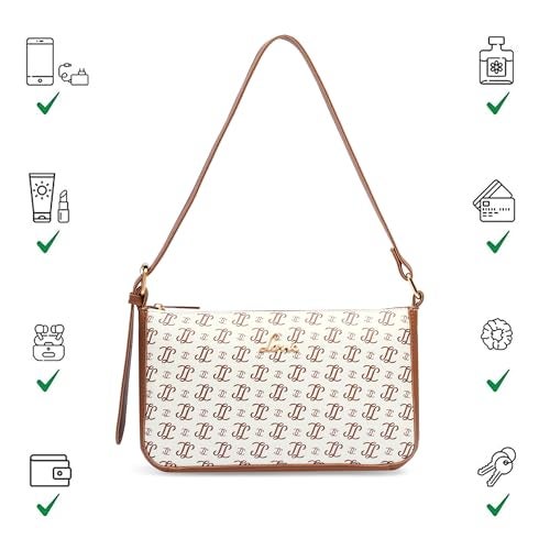 Lavie Women's Mono Ll Ember Monogram Print Cross Body Sling Bag | Ladies Purse Handbag | Gift for Women - Image 5