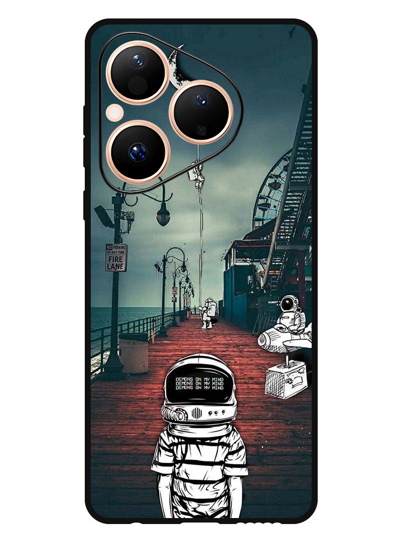 Theodor Case Compatible with Huawei Pura 80 6.6 Inch Protection Shockproof Bumper Cover Univers - Image 1