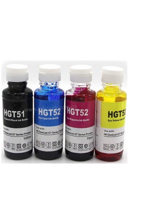 4-Piece Office Maker Gt51/Gt52 Refill Kit Multicolour Model Number : GT51 Black GT52 Cyan,Magenta,Yellow Bottel With A4 Ream - pzsku/ZFB0D0ED337A1461FD8DCZ/45/_/1733061474/9445d273-50c0-45d3-8686-87e2d68c7243