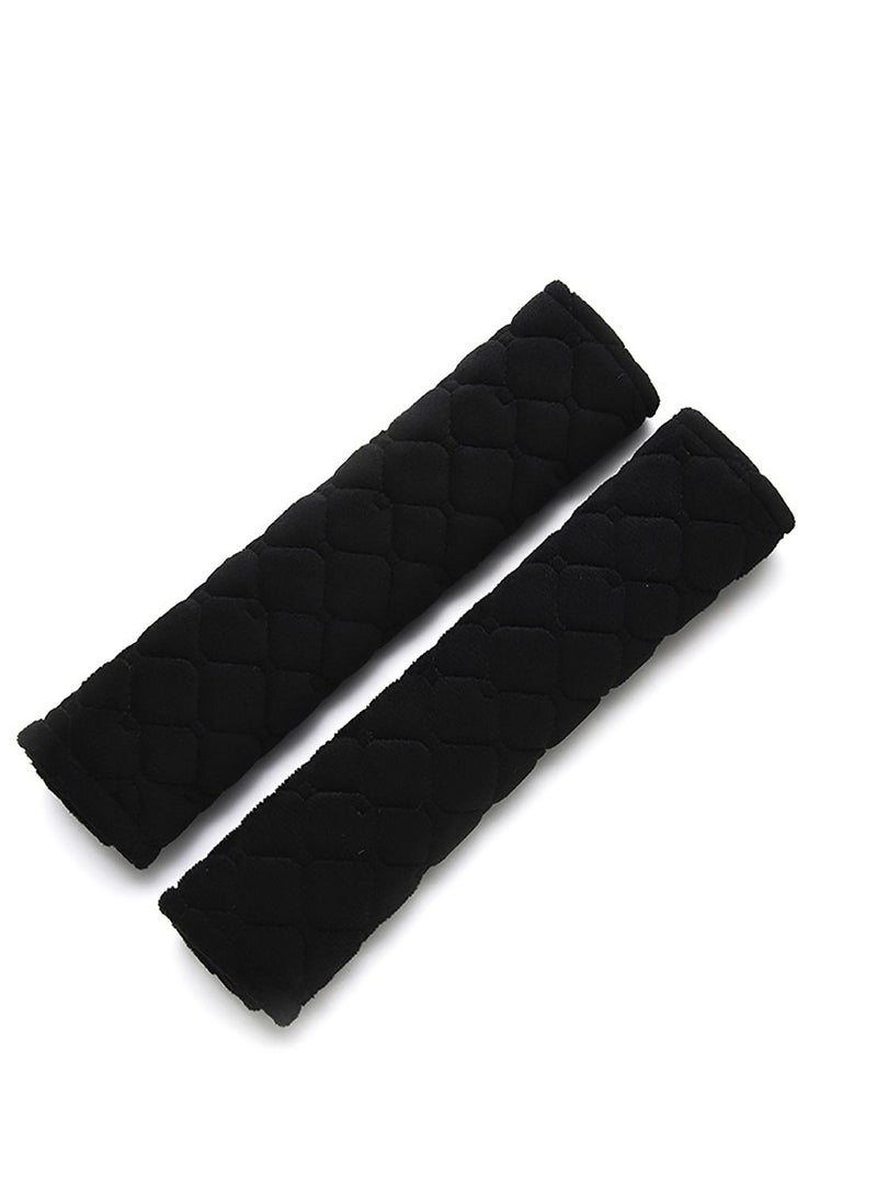 KASTWAVE Car Seat Belt Comfort Harness Pad 2 Pack, Car SeatBelt Pads Cover Safety Belt Strap Shoulder Pad for Adults and Children Helps Protect Your Neck and Shoulder - Image 1