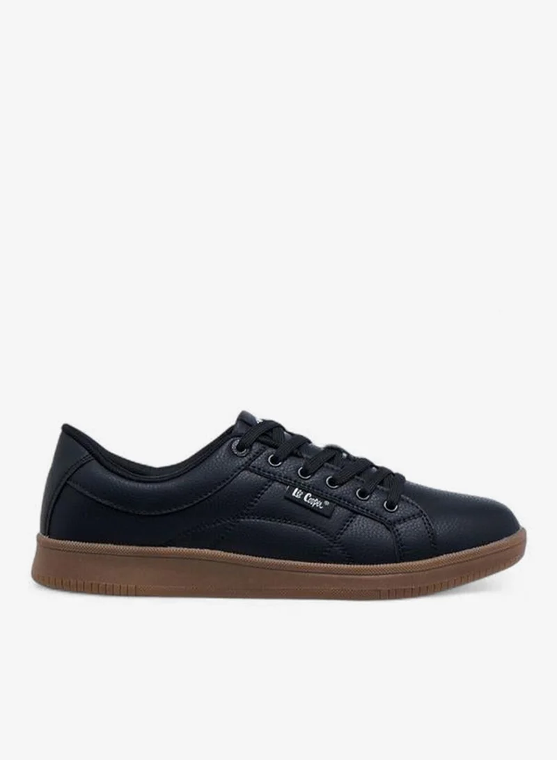Lee Cooper Men's Solid Lace-Up Sneakers
