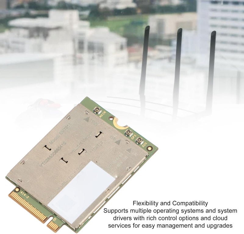NGFF M.2 4G Module Secure Communications Technology for Laptop 600Mbps Download 150Mbps Upload Supports Multiple Satellite Systems, for Mobile Computing Solutions and Upgrades - Image 4