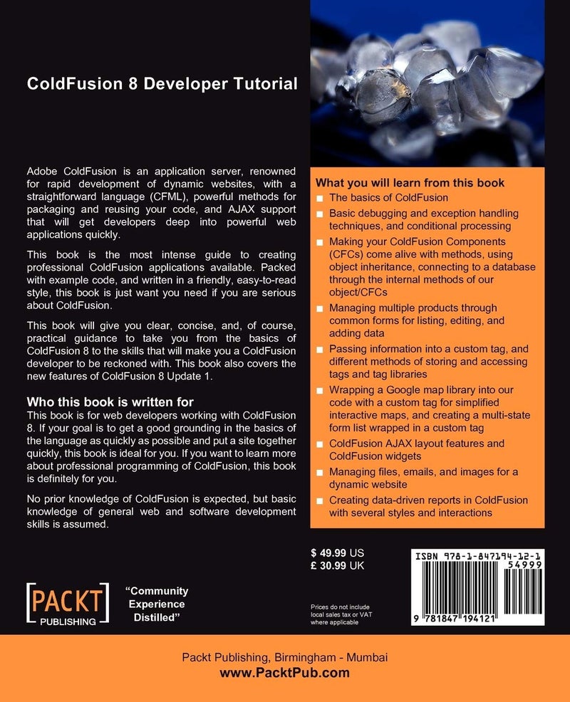 ColdFusion 8 Developer Tutorial - Image 2