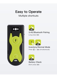 Inateck Inateck Bluetooth Scanner 2D Barcode Scanner 2.4Ghz USB Adapter, Screen Scanning, Exclusive Shortcuts, BCST-42  - Image 5