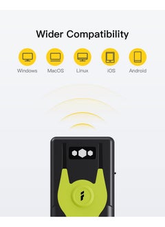 Inateck Inateck Bluetooth Scanner 2D Barcode Scanner 2.4Ghz USB Adapter, Screen Scanning, Exclusive Shortcuts, BCST-42  - Image 3