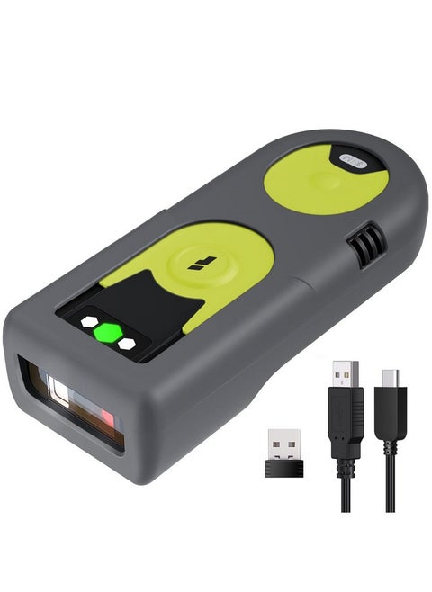 Inateck Bluetooth Scanner 2D Barcode Scanner 2.4Ghz USB Adapter, Screen Scanning, Exclusive Shortcuts, BCST-42