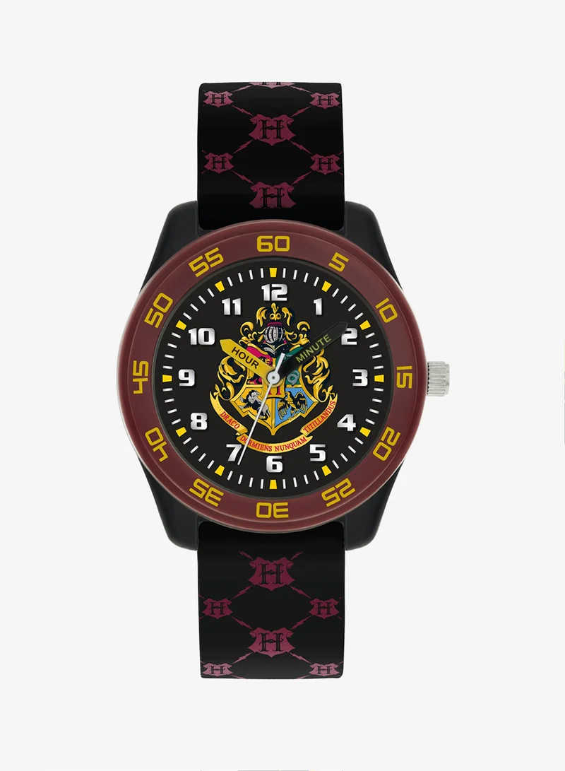 Harry Potter  Warner Brothers Harry Potter Black & burgundy Boys Watch - HP9050ARG for Men | Best Price UAE