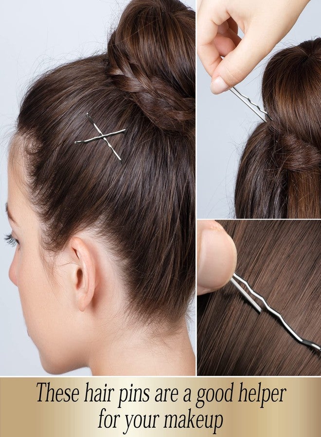 مجموعة دبابيس شعر ماديا مقاس 2 بوصة، دبابيس شعر آمنة التثبيت للنساء والفتيات وتصفيف الشعر، دبابيس شعر مانعة للانزلاق لجميع أنواع الشعر، عبوة من 100 قطعة - Image 4