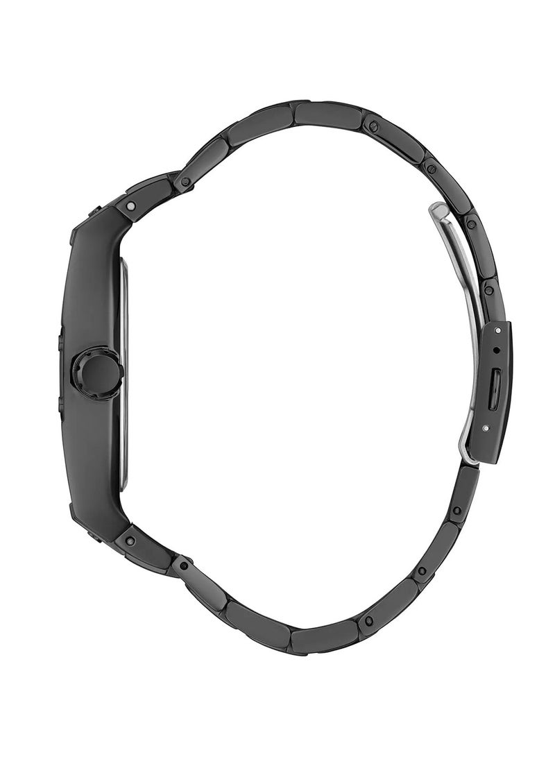 GUESS 43 MM Black Stainless Steel Analog Watch for Men - GW0387G3 - Image 2