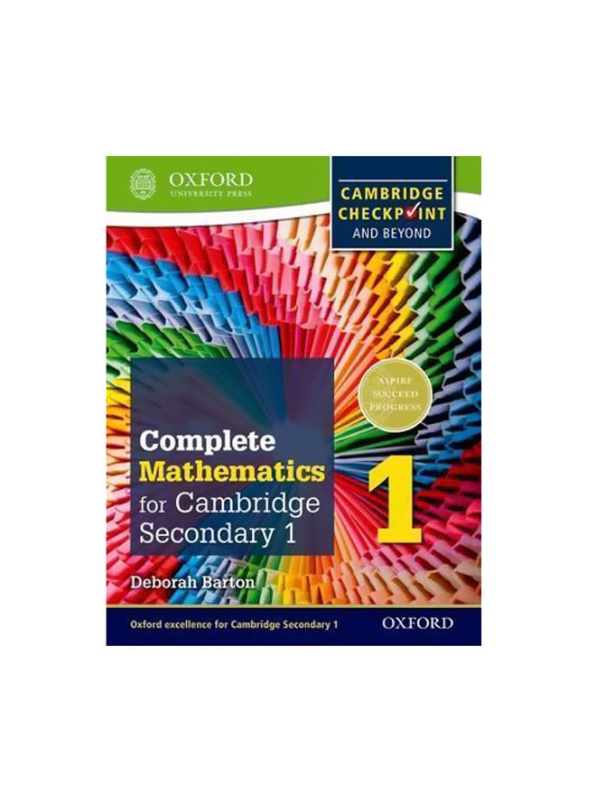Complete Mathematics For Cambridge Secondary 1: Cambridge Checkpoint And Beyond