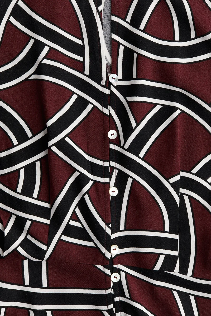 اتش اند ام فستان من الفيسكوز