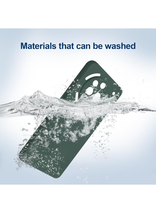 BORTONY Nothing 3a Pro Case Liquid Silicone Case with Camera Protection Soft TPU Anti-Scratch Microfiber Lining Protective Cover for Nothing 3a Pro - Image 5