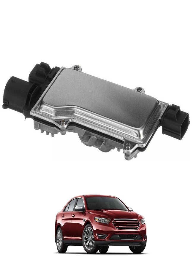 Tiny Force Engine Cooling Fan Module Compatible with Ford Flex Taurus Explorer Compatible with Lincoln MKS MKT 2010-2019 Replace AA8Z8B658B, DG1Z8C607A, DG1Z8C607F, FCM128 - Image 3