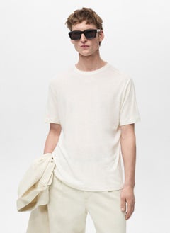 Mango Man Essential Crew Neck T-Shirt  - Image 1