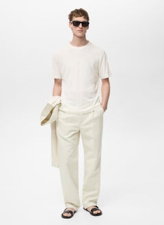 Mango Man Essential Crew Neck T-Shirt  - Image 5