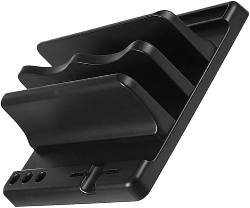 Adjustable Vertical Laptop Stand Holder for Desk Space Saving Office Home Use - Image 1