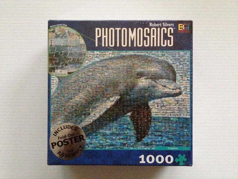 Buffalo Games Robert Silver's Photomosaic - Dolphin - Image 3
