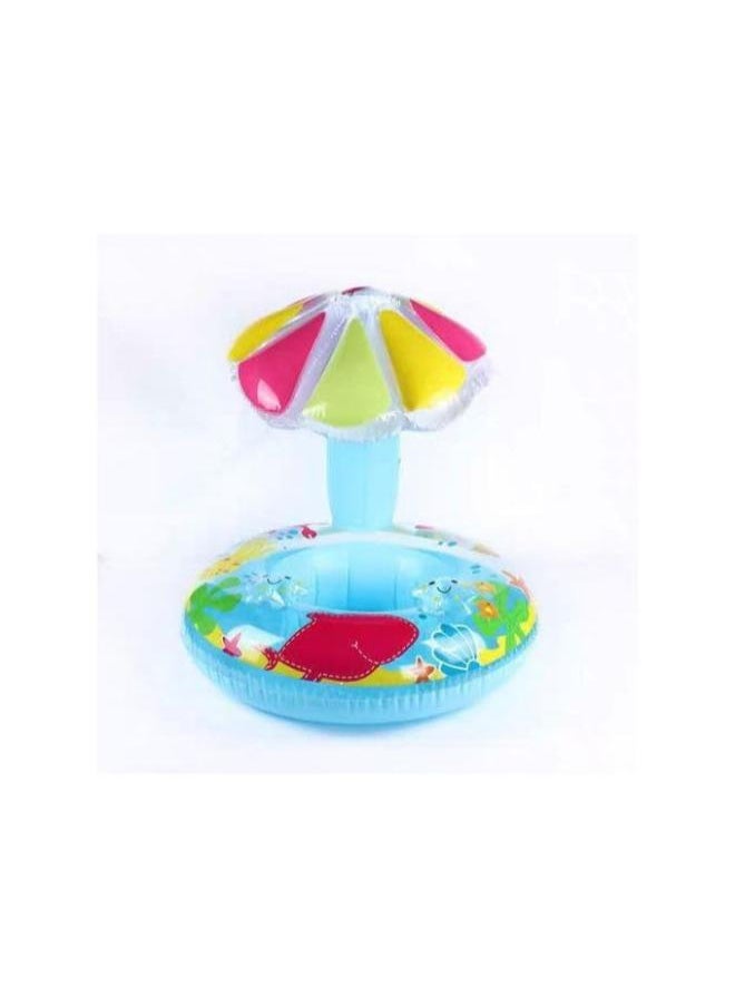 Mushroom Baby Swimming Float Summer Party Blue (2-8 Years) Multicolor 